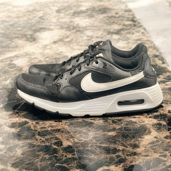 Nike Air Max SC Black White Men’s 9.5 Running Sneakers CW4554-001 Comfort Shoe - Picture 7 of 12